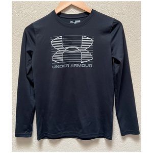 Under Armour Boy’s Long Sleeve Heatgear Shirt Size M